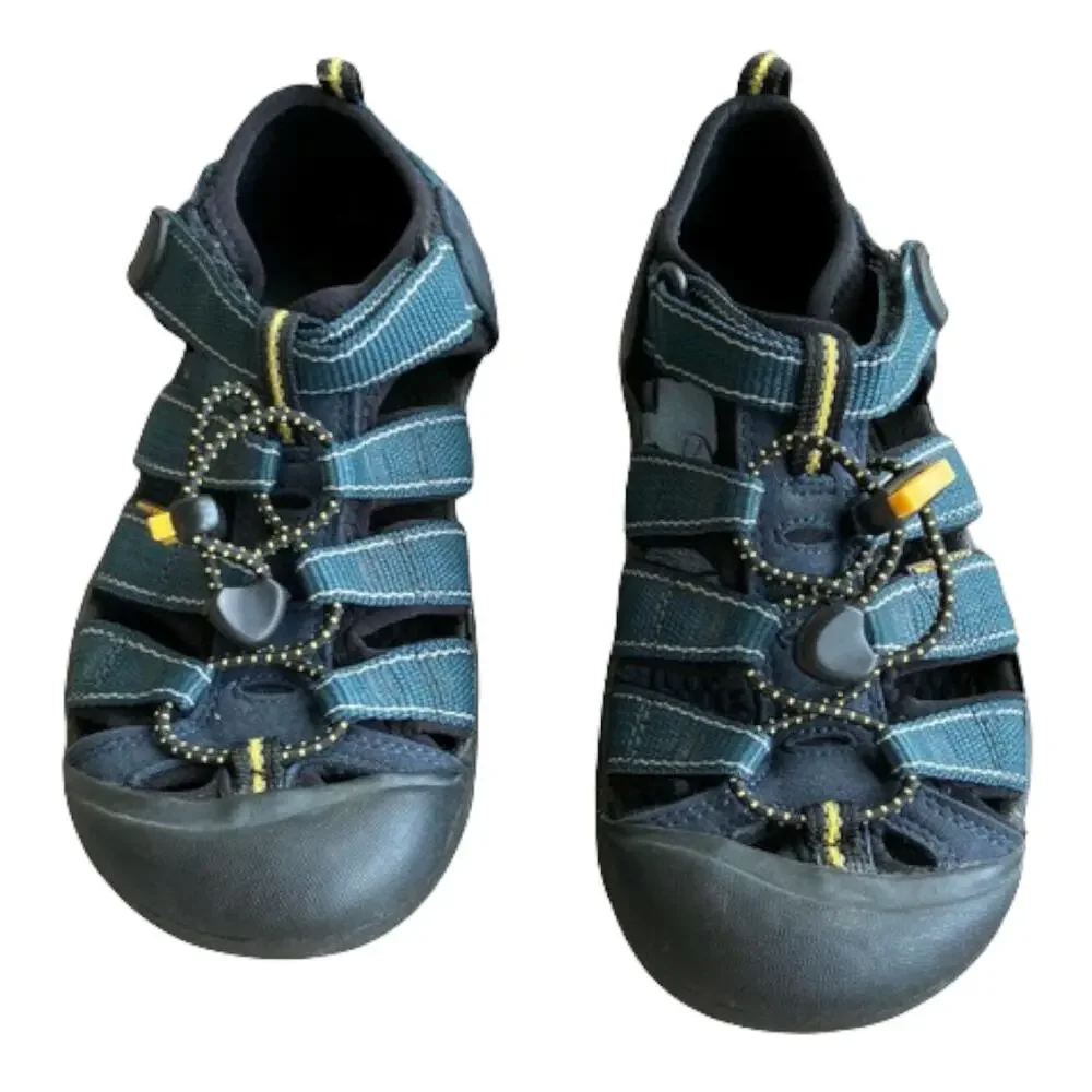 Keen Kids Newport H2‎ Sandals Size 3 Navy Blue Water Hiking Outdoor
